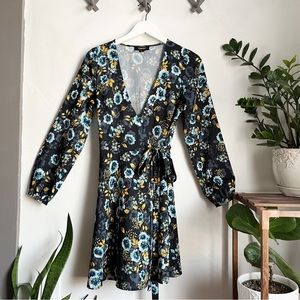 🎉SALE🎉 Yumi Kim Carla Wrap Dress in Midnight Garden